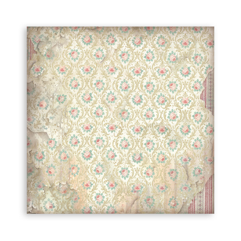 Scrapbooking Printed Pad For Art And Craft 10 Sheets cm 30.5x30.5 (12"x12") Backgrounds - Symphony