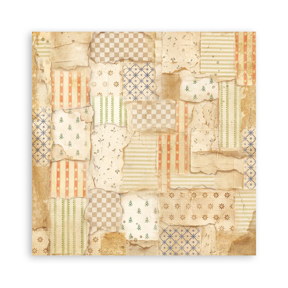 Scrapbooking Printed Pad For Art And Craft 10 Sheets cm 20.3x20.3 (8"x8") Backgrounds - Silent Night