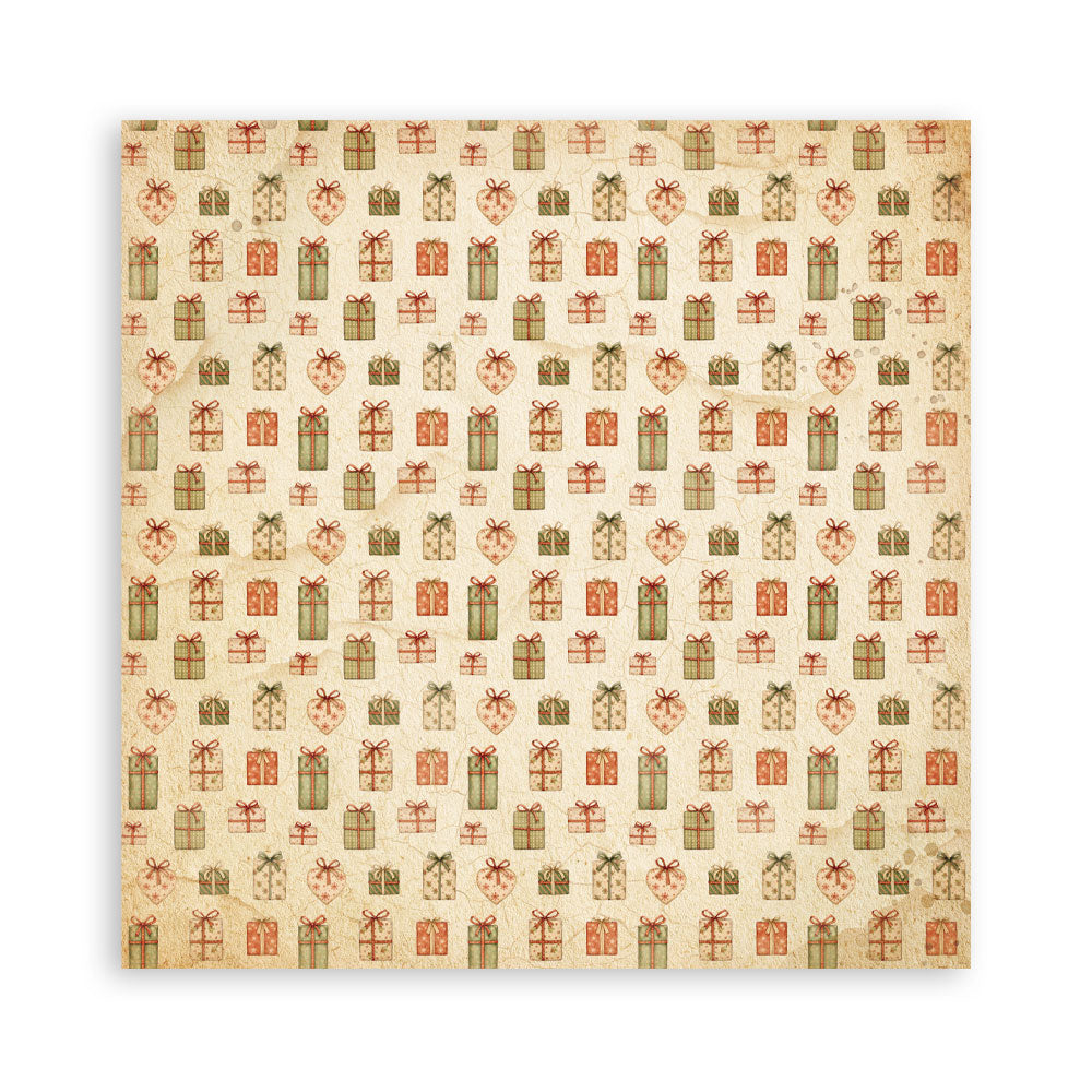 Scrapbooking Printed Pad For Art And Craft 10 Sheets cm 20.3x20.3 (8"x8") Backgrounds - Silent Night