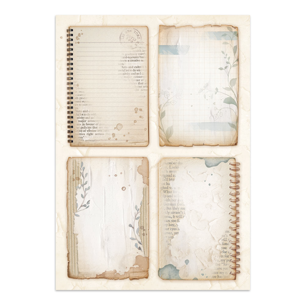 Printed Art Junk Journal: Stickers, Cut-Outs, Backgrounds For Art And Craft - Secret Diary