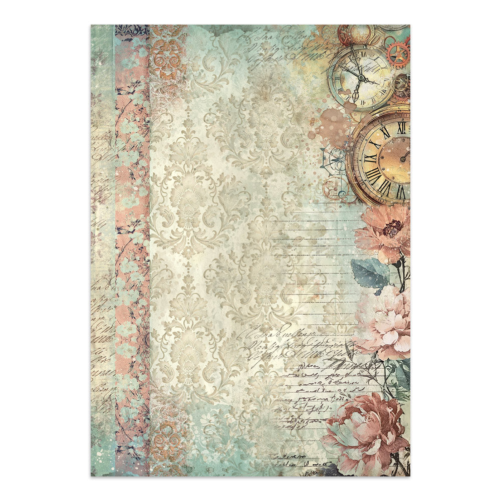 Printed Art Junk Journal: Stickers, Cut-Outs, Backgrounds For Art And Craft - Gardens Of Time