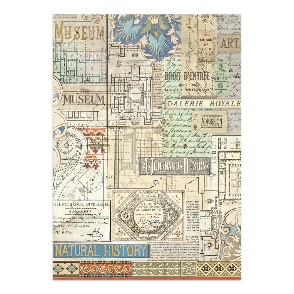 Printed Art Junk Journal: Stickers, Cut-Outs, Backgrounds For Art And Craft - Art Of Travelling