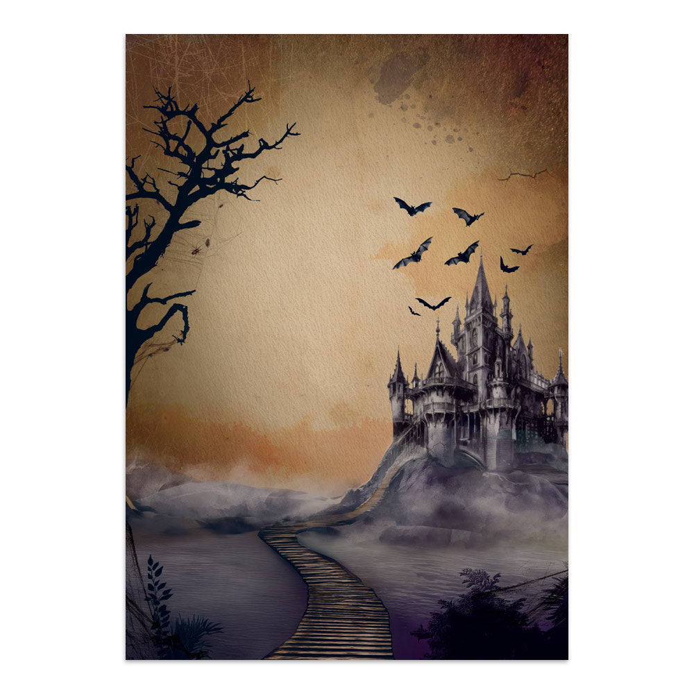 Printed Art Junk Journal: Stickers, Cut-Outs, Backgrounds For Art And Craft - Halloween