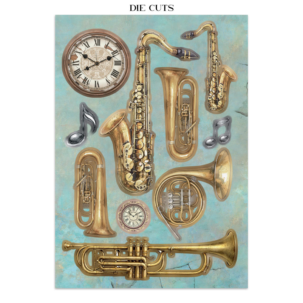 Printed Art Junk Journal Focus Points For Art And Craft A5 - Symphony