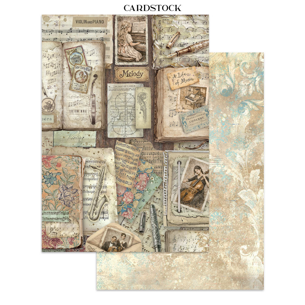 Printed Art Junk Journal Focus Points For Art And Craft A5 - Symphony