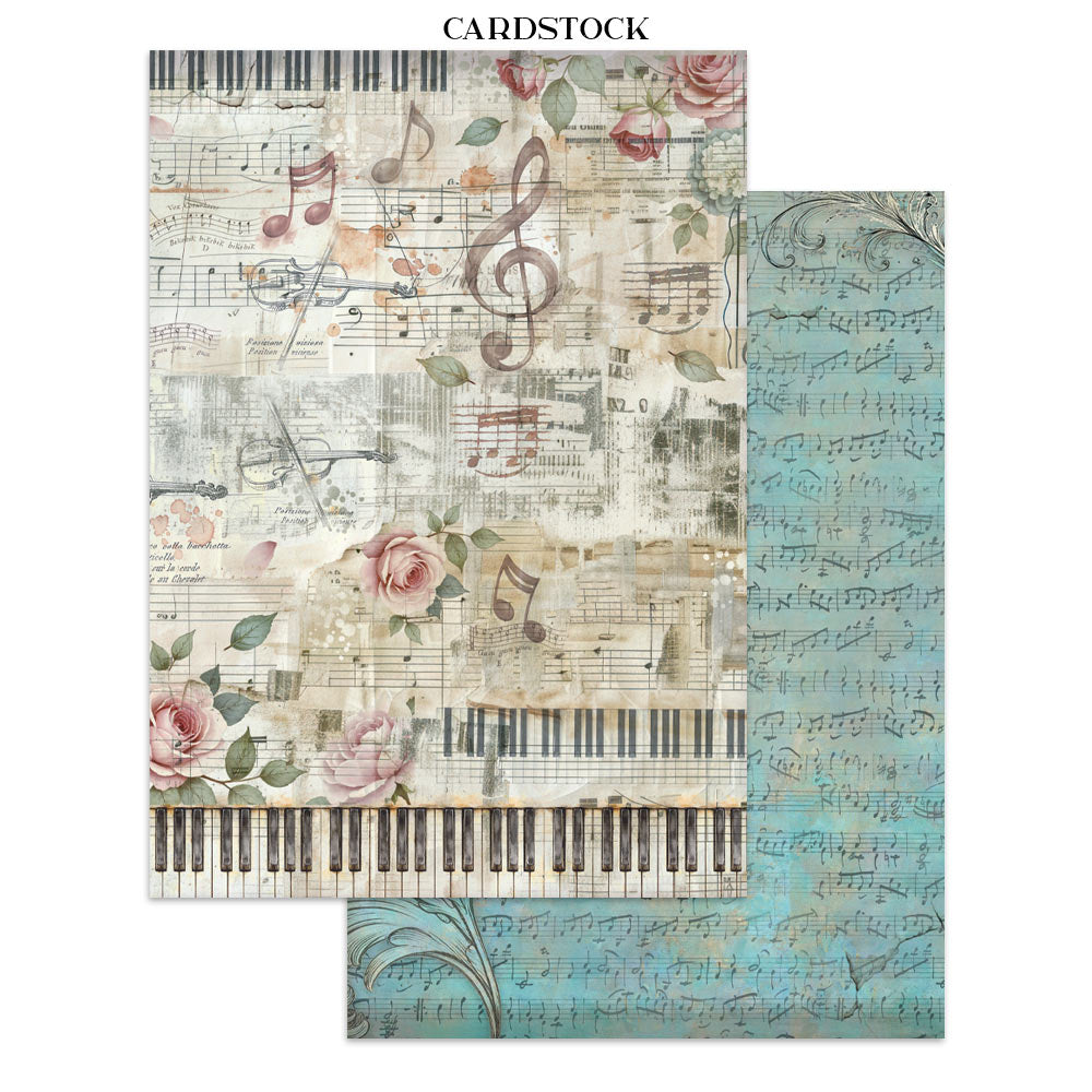 Printed Art Junk Journal Focus Points For Art And Craft A5 - Symphony