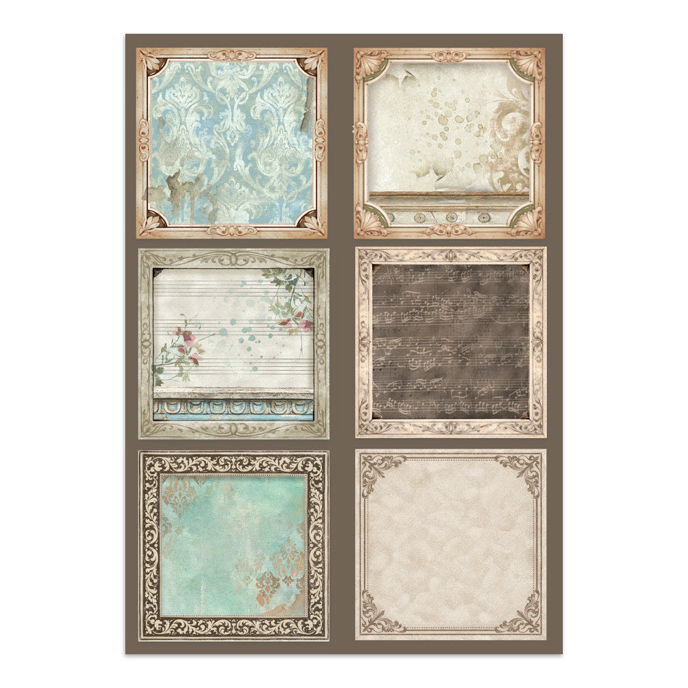 Printed Art Junk Journal Focus Points For Art And Craft A5 - Symphony