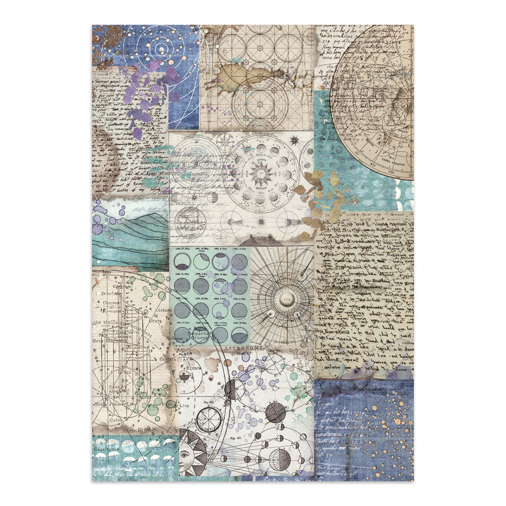 Printed Art Junk Journal Focus Points For Art And Craft A5 - Cosmos