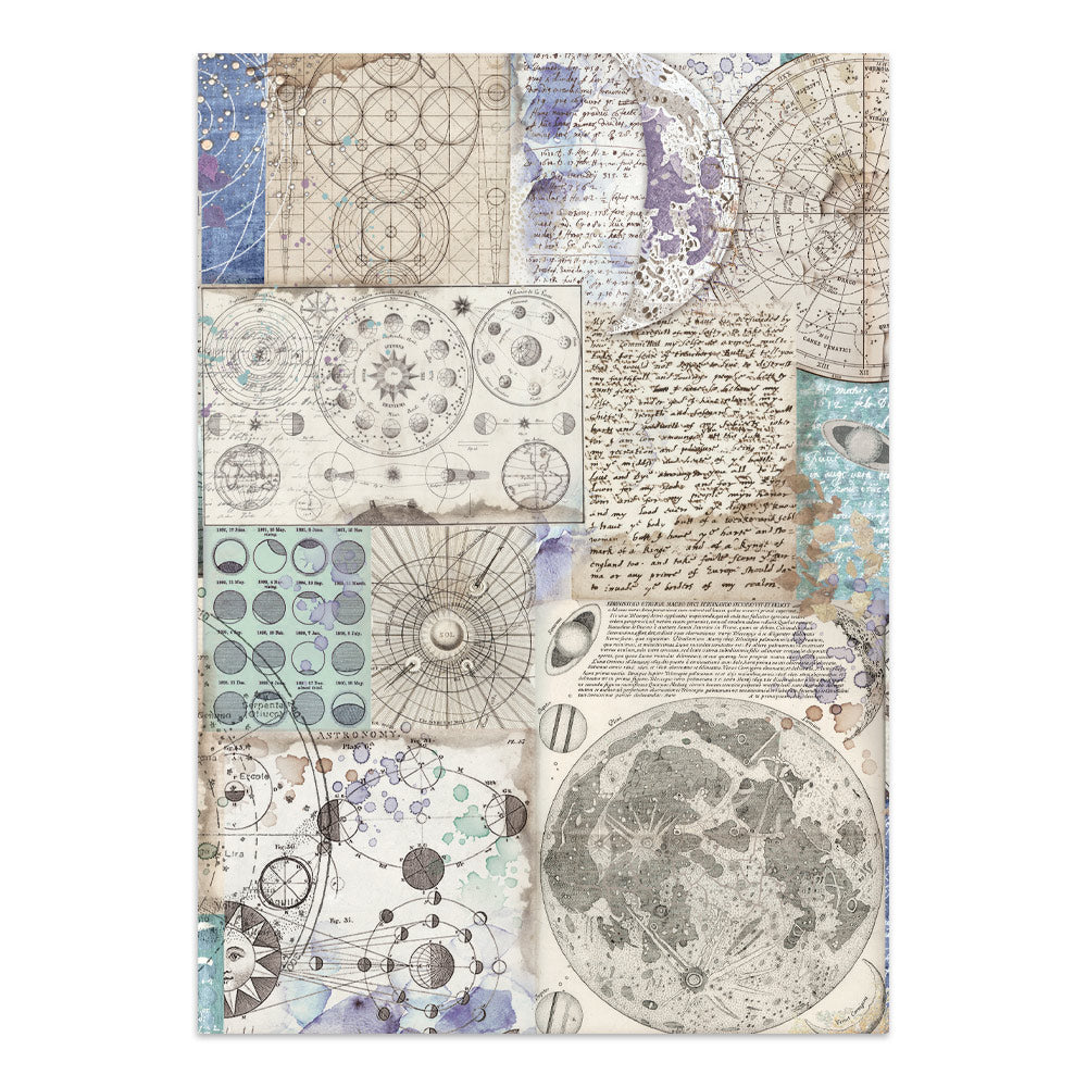 Printed Art Junk Journal Focus Points For Art And Craft A5 - Cosmos