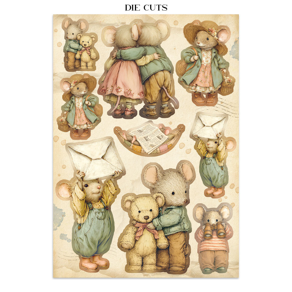 Printed Art Junk Journal Focus Points For Art And Craft A5 - Cozy Family