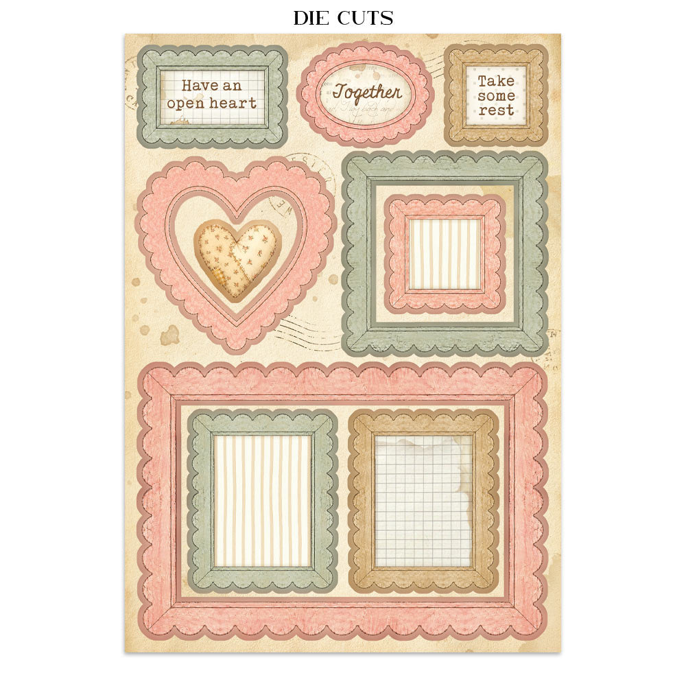 Printed Art Junk Journal Focus Points For Art And Craft A5 - Cozy Family
