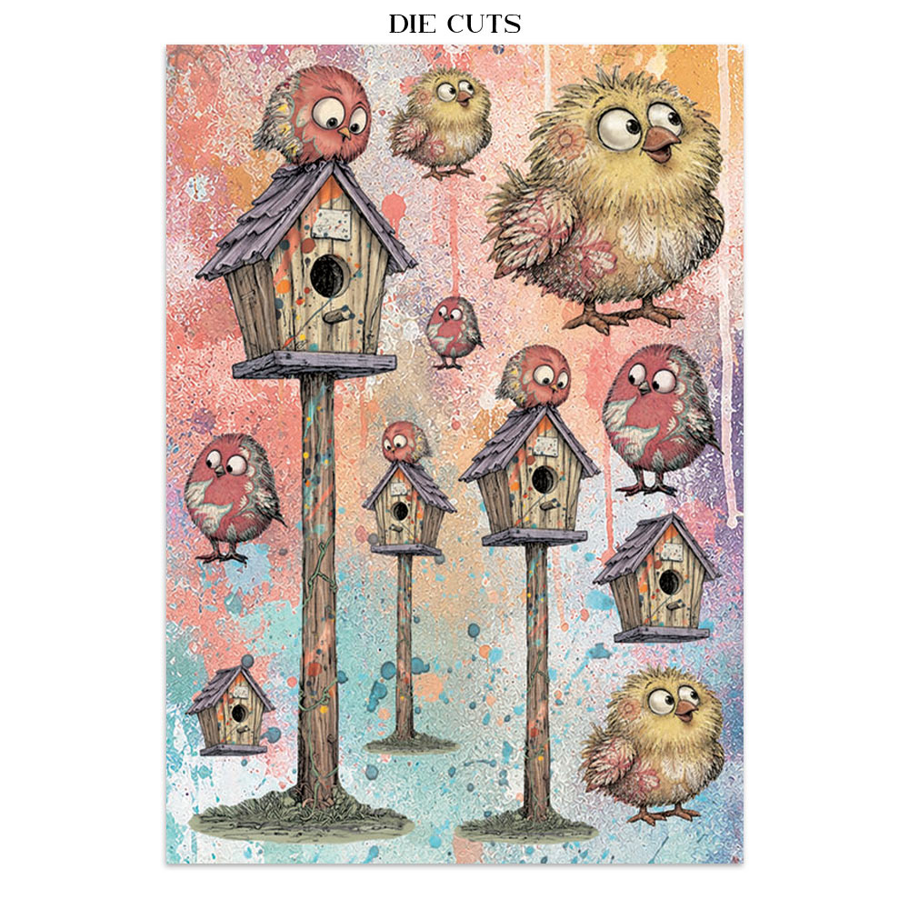 Printed Art Junk Journal Focus Points For Art And Craft A5 - Furry Friends 2