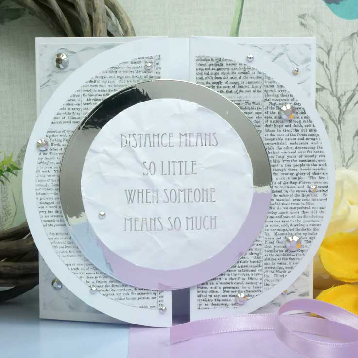 Luxury Shaped Card Blanks & Envelopes - Circle Gatefold