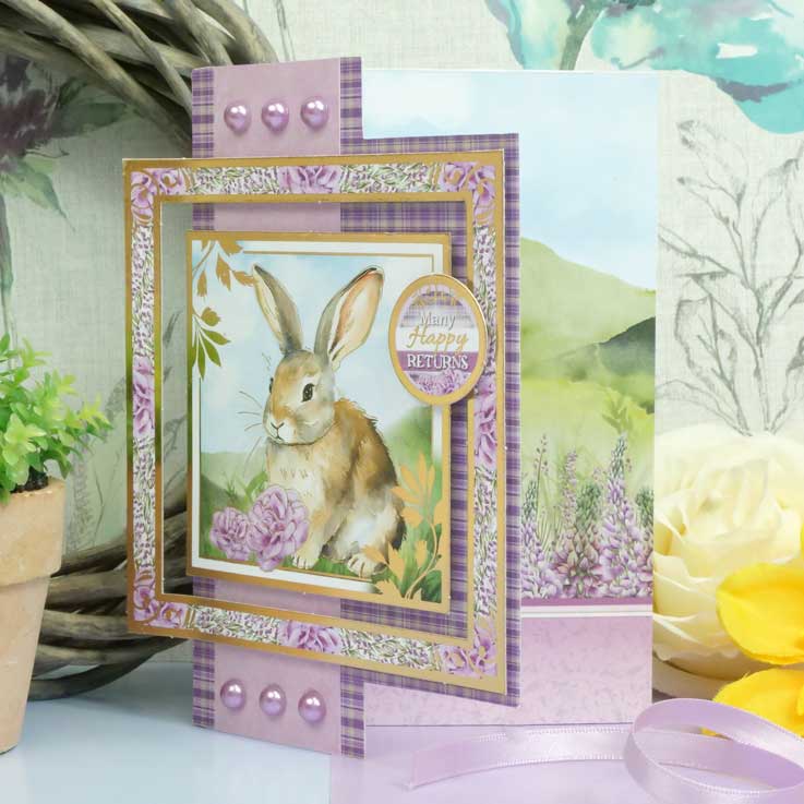 Luxury Shaped Card Blanks & Envelopes - Central Mat Gatefold