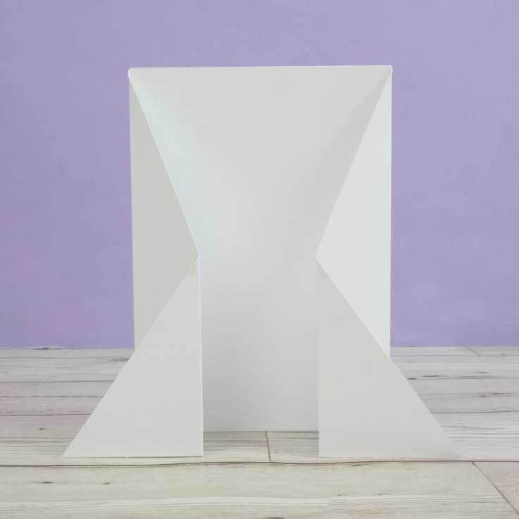 Luxury Shaped Card Blanks & Envelopes - Zig-Zag Gatefold