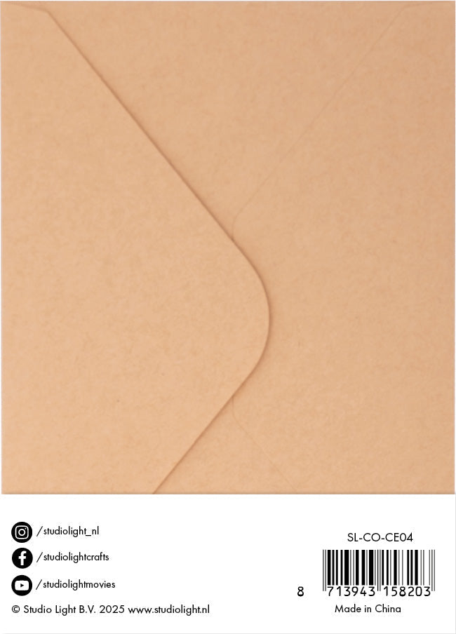 SL Cards & Envelopes Kraft A6 Consumables 20 PC