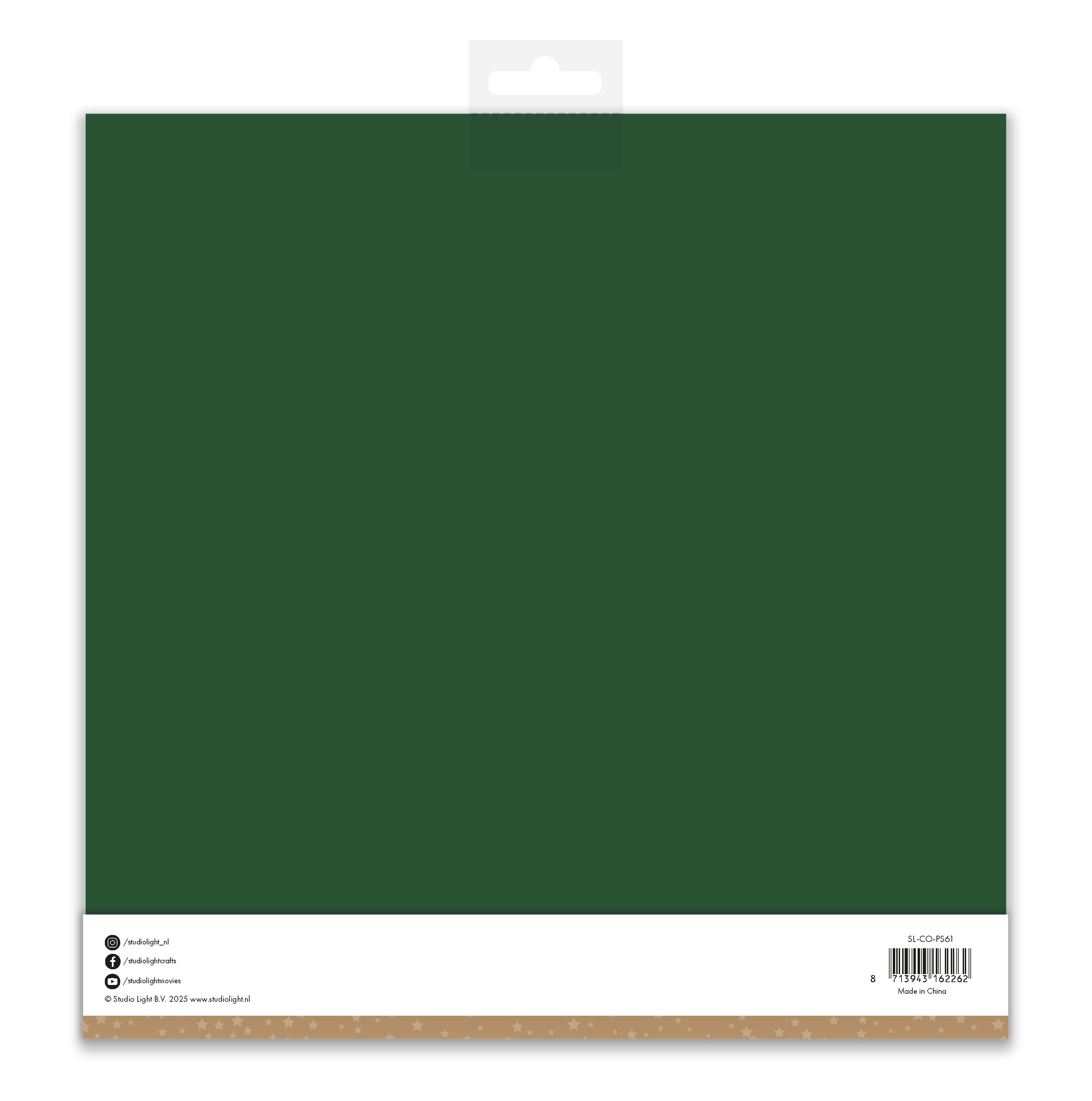 SL Paper Set Christmas Green Consumables 10 Sheets