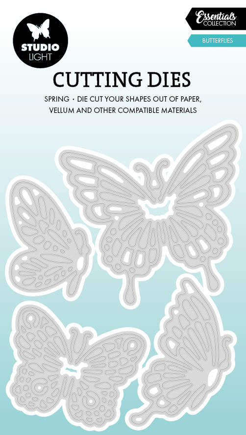 SL Cutting Die Butterflies Essentials 4 Pieces