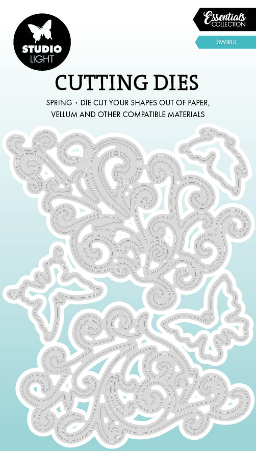 SL Cutting Die Swirls Essentials 5 Pieces
