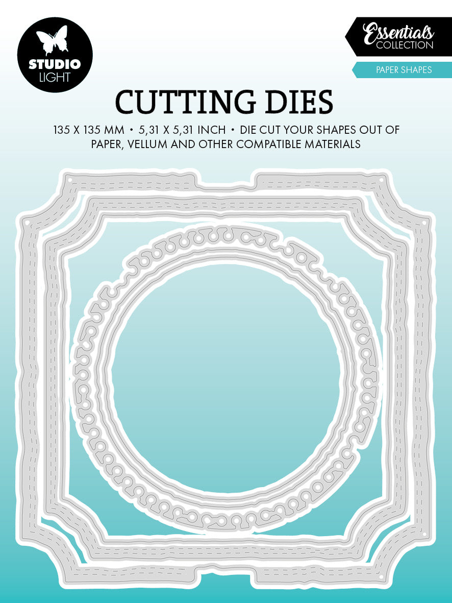 SL Cutting Die Paper Shapes Essentials 6 PC
