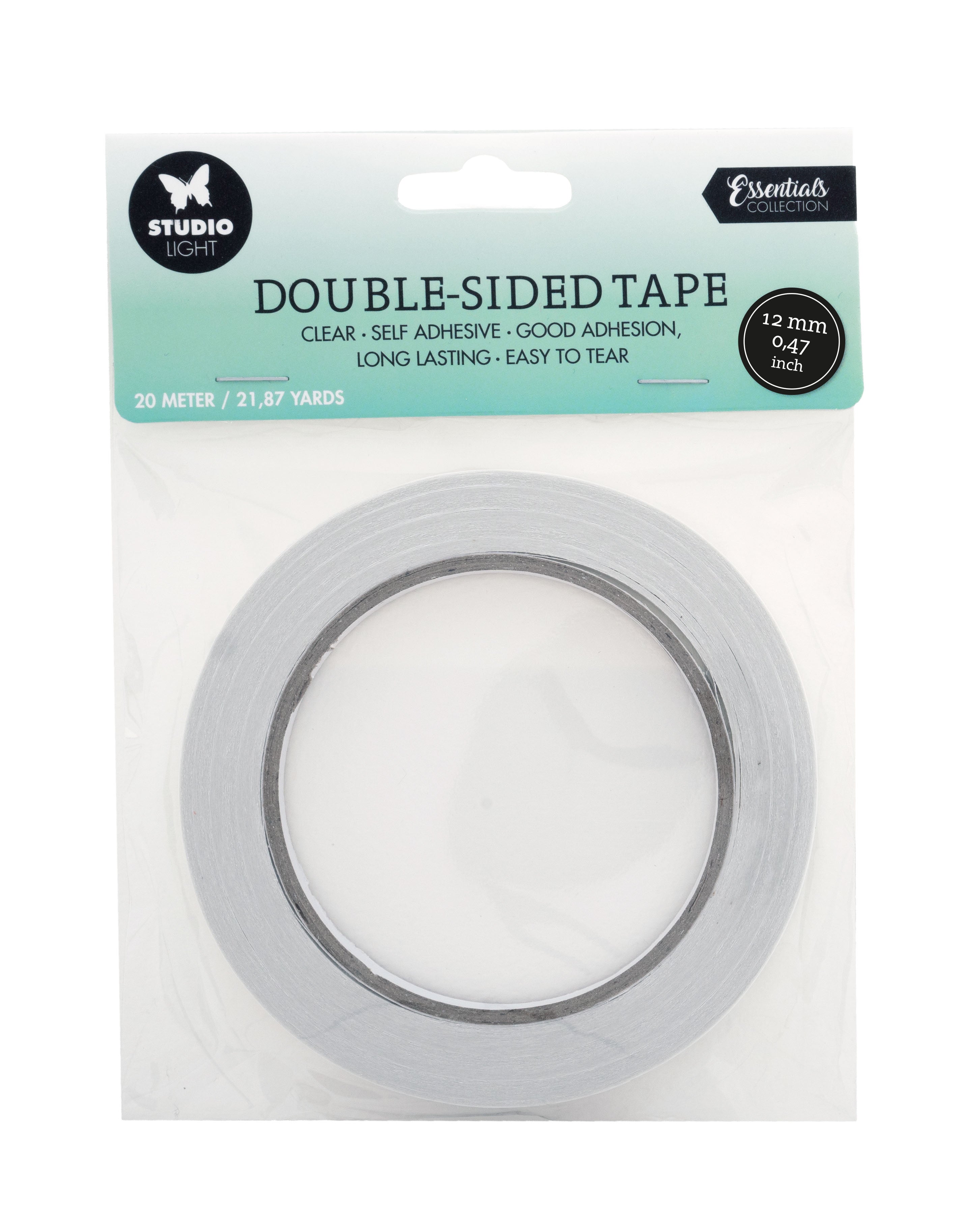 SL Double-Sided Adhesive Tape 12mm Essentials Tools 20 Meter