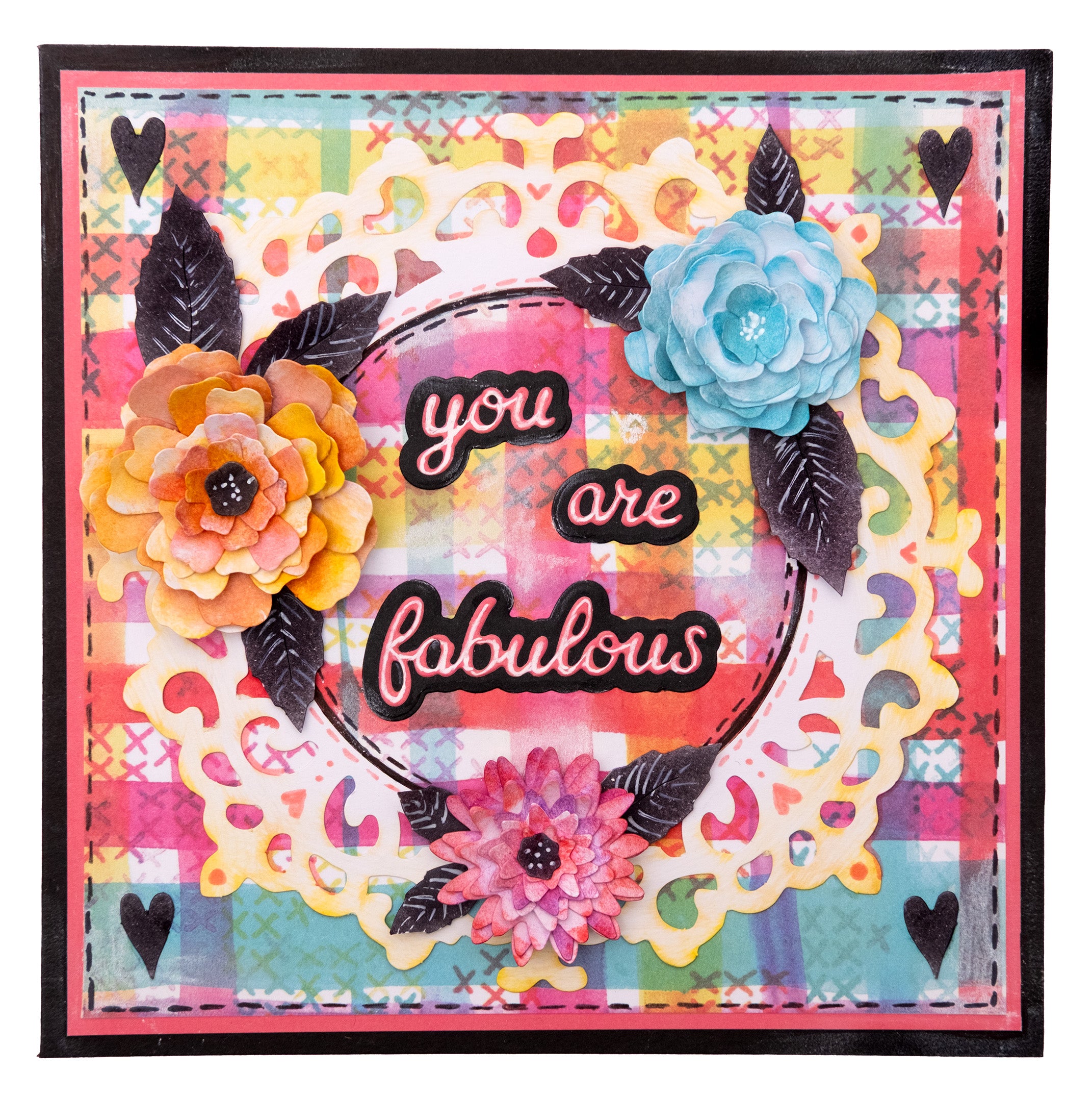 SL Die-Cut Paper Pad Bloom & Butterfly Essentials 20 Sheets