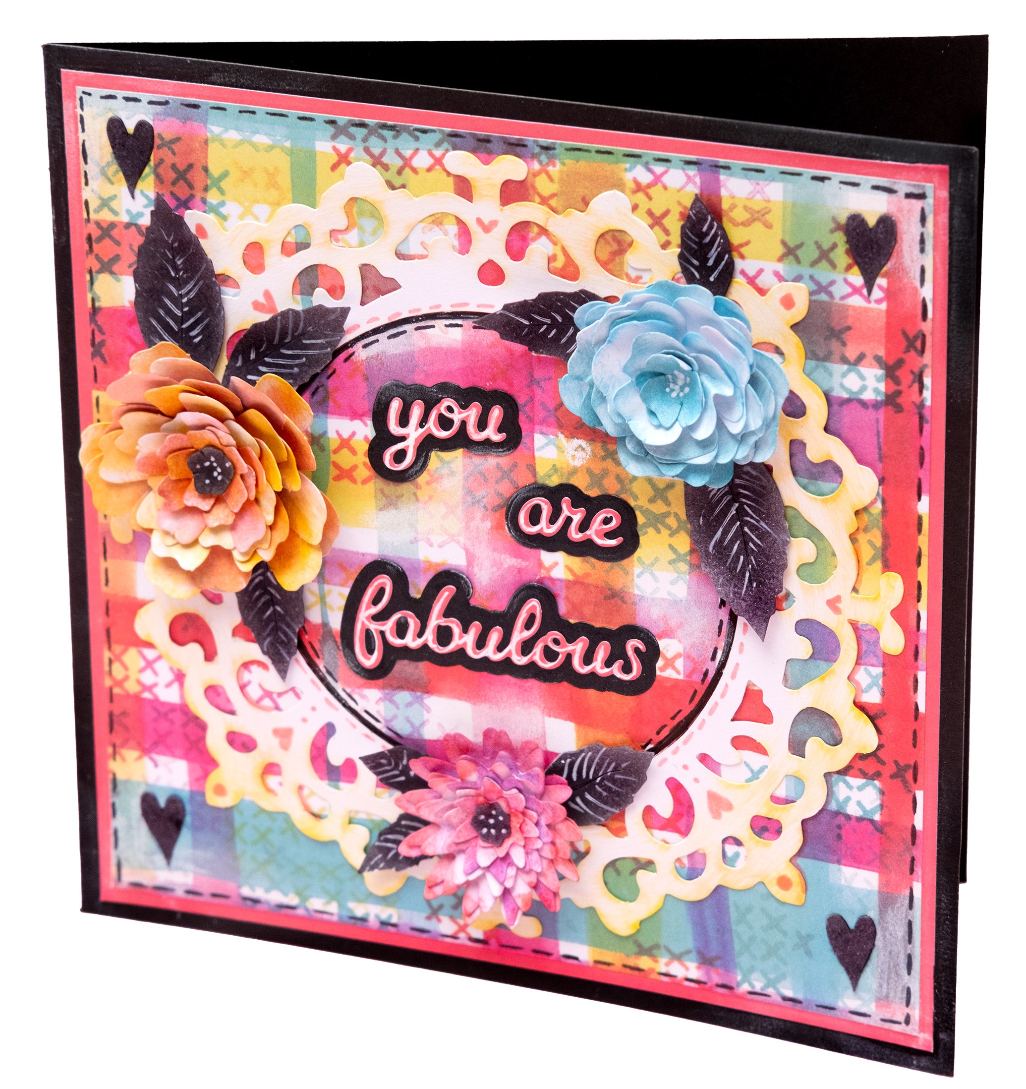 SL Die-Cut Paper Pad Rose & Petal Essentials 20 Sheets