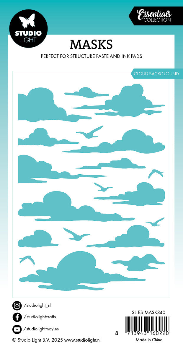 SL Mask Cloud Background Essentials 1 Pieces