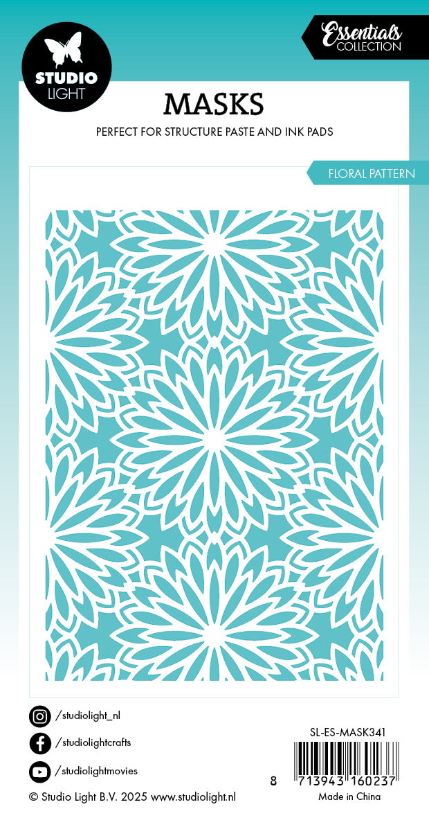 SL Mask Floral Background Essentials 1 Pieces