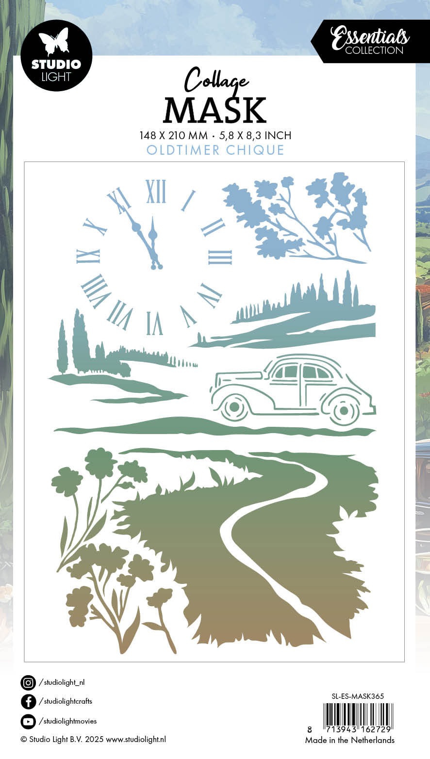 SL Mask Oldtimer Chique Essentials 1 Pieces