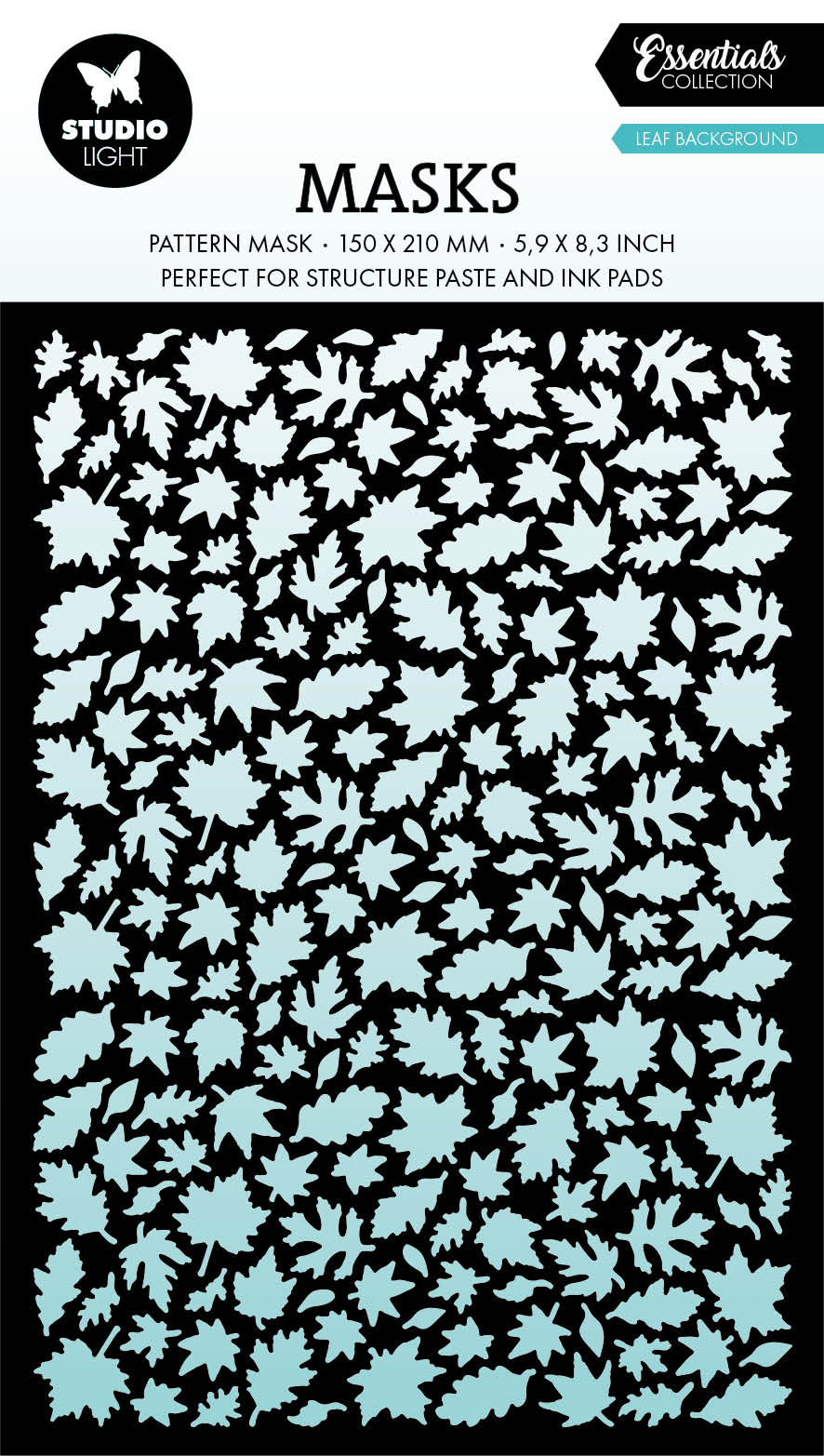 SL Mask Leaves Background Essentials 1 Piece
