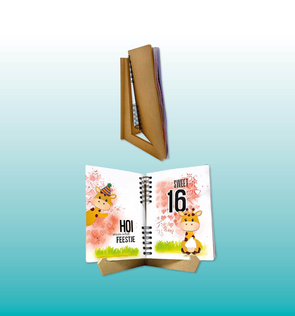 SL Journal & Canvas Stand MDF - A5 Essentials 2 Pieces