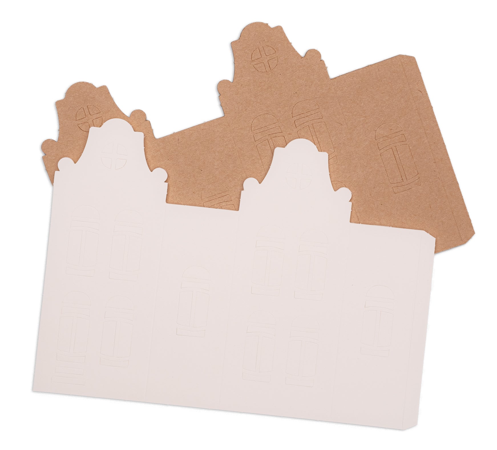 SL Die-Cut Paper Houses Classic House Essentials 10 Sheets