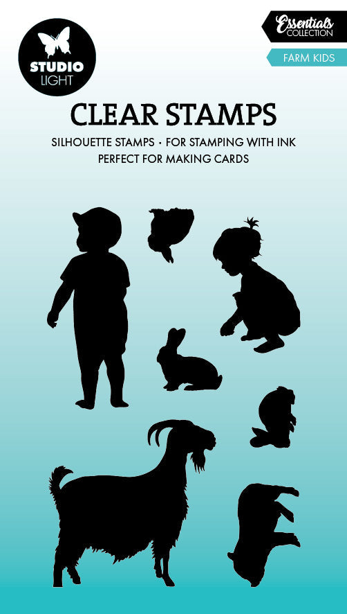 SL Clear Stamp Farm Kids Essentials 7 Pieces