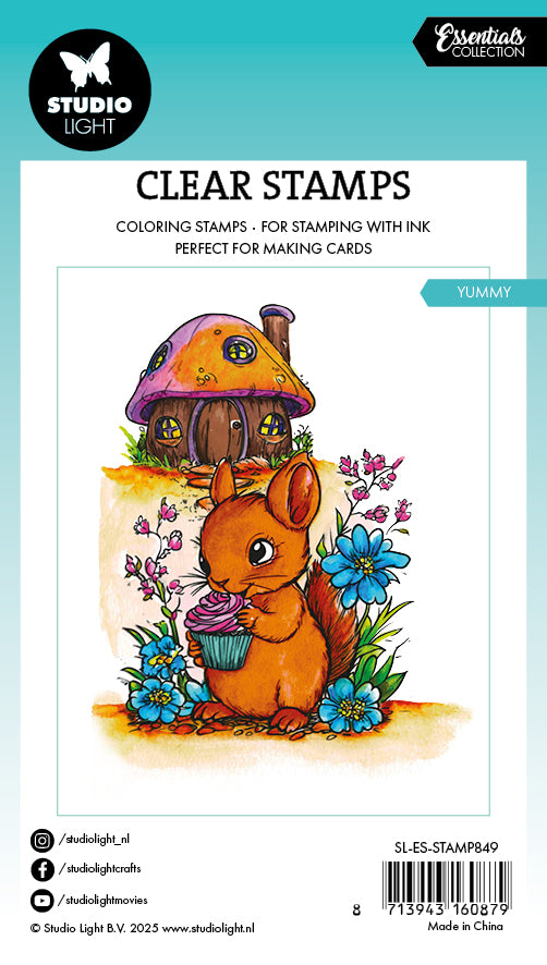 SL Clear Stamp Yummy Essentials 1 Pieces