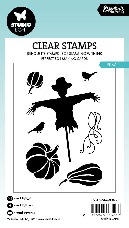 SL Clear Stamp Pumpkin Essentials 7 Pieces