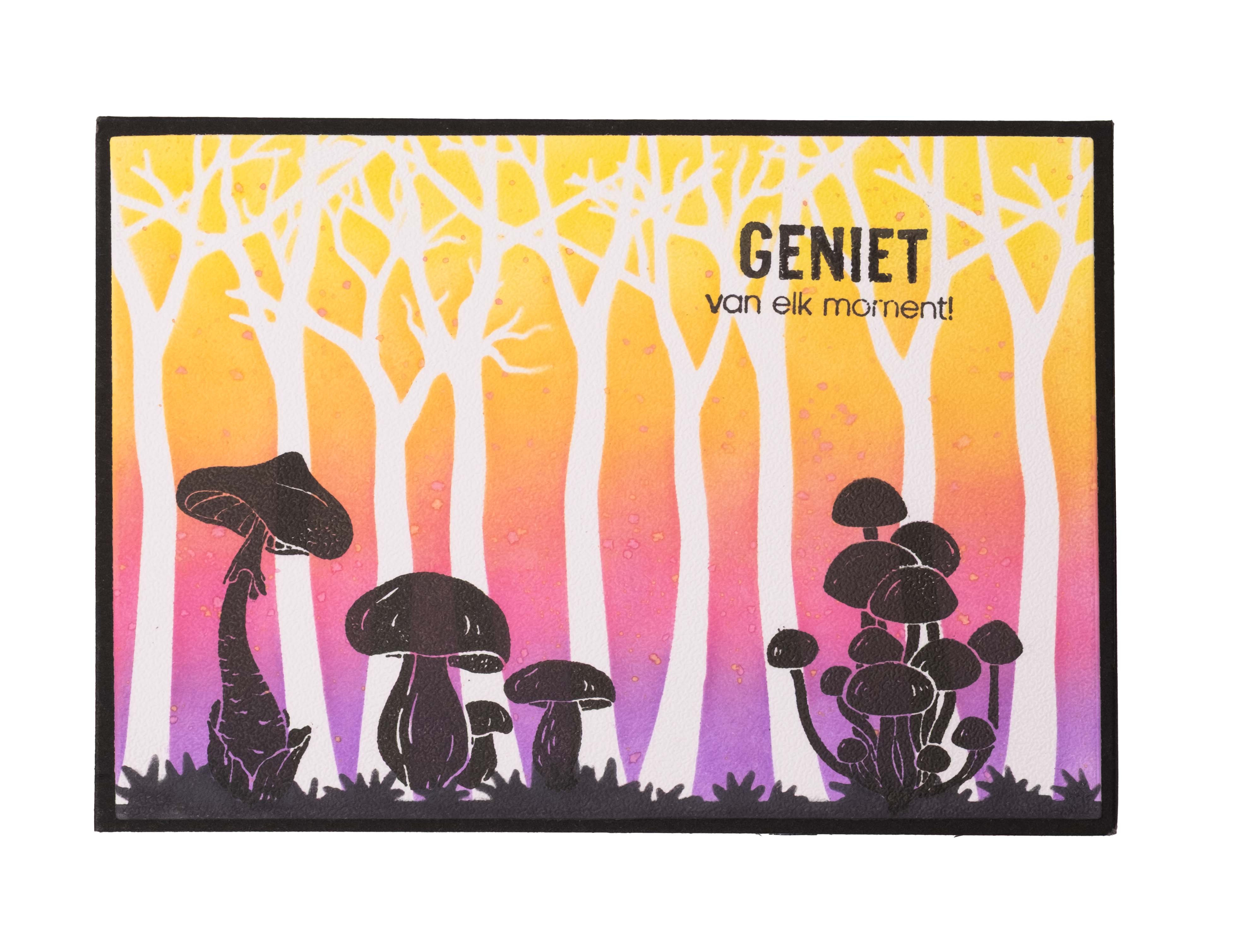 SL Clear Stamp Mushrooms Essentials 5 Pieces