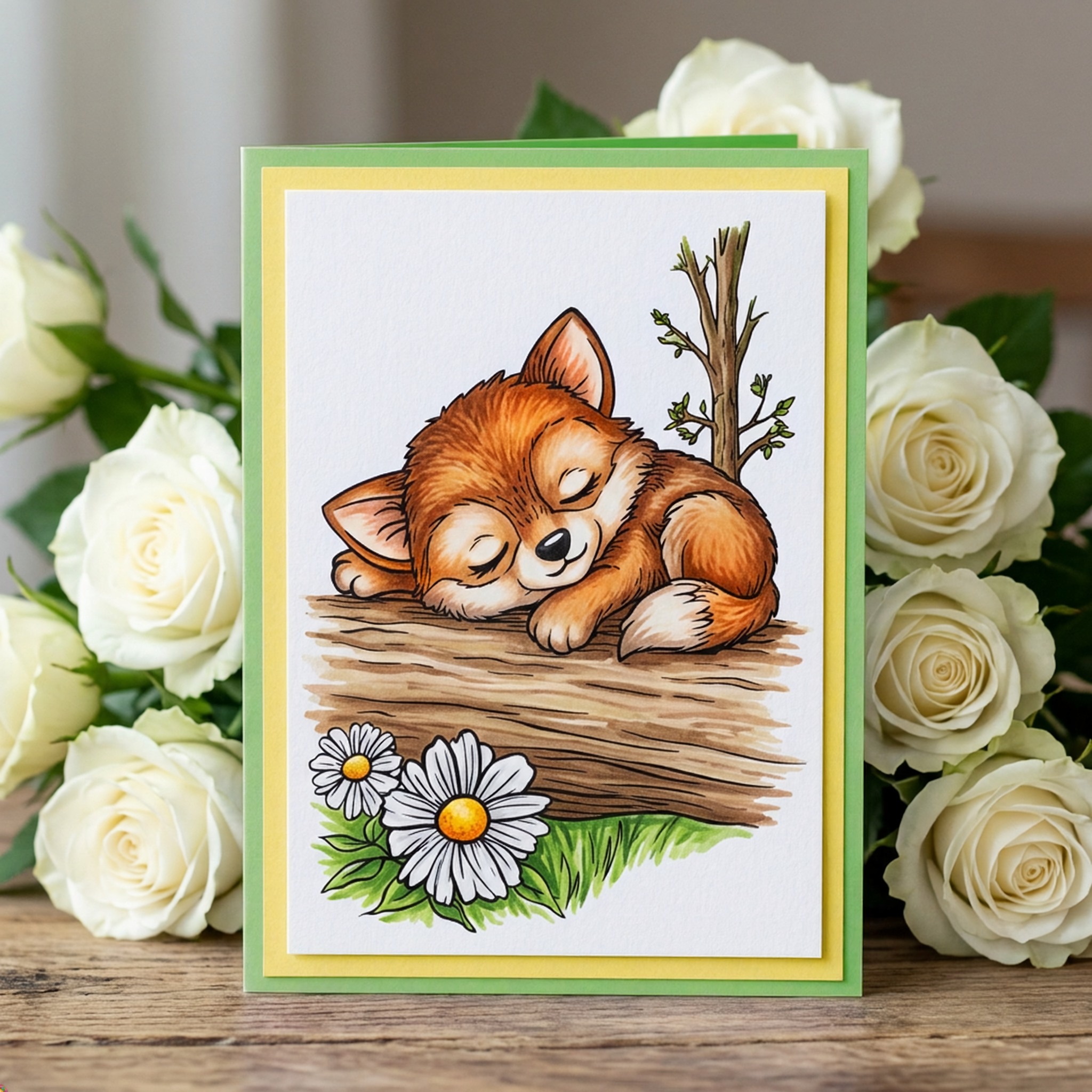 SL Clear Stamps Little Dreamer - Fox Essentials 1 Piece