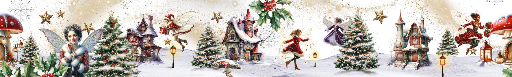 SL Clear Stickers Fairy Winter On A Roll Essentials 5 Meter