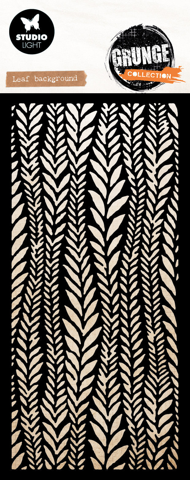 SL Mask Leaf Background Grunge Collection 100x150x1mm 1 Pieces