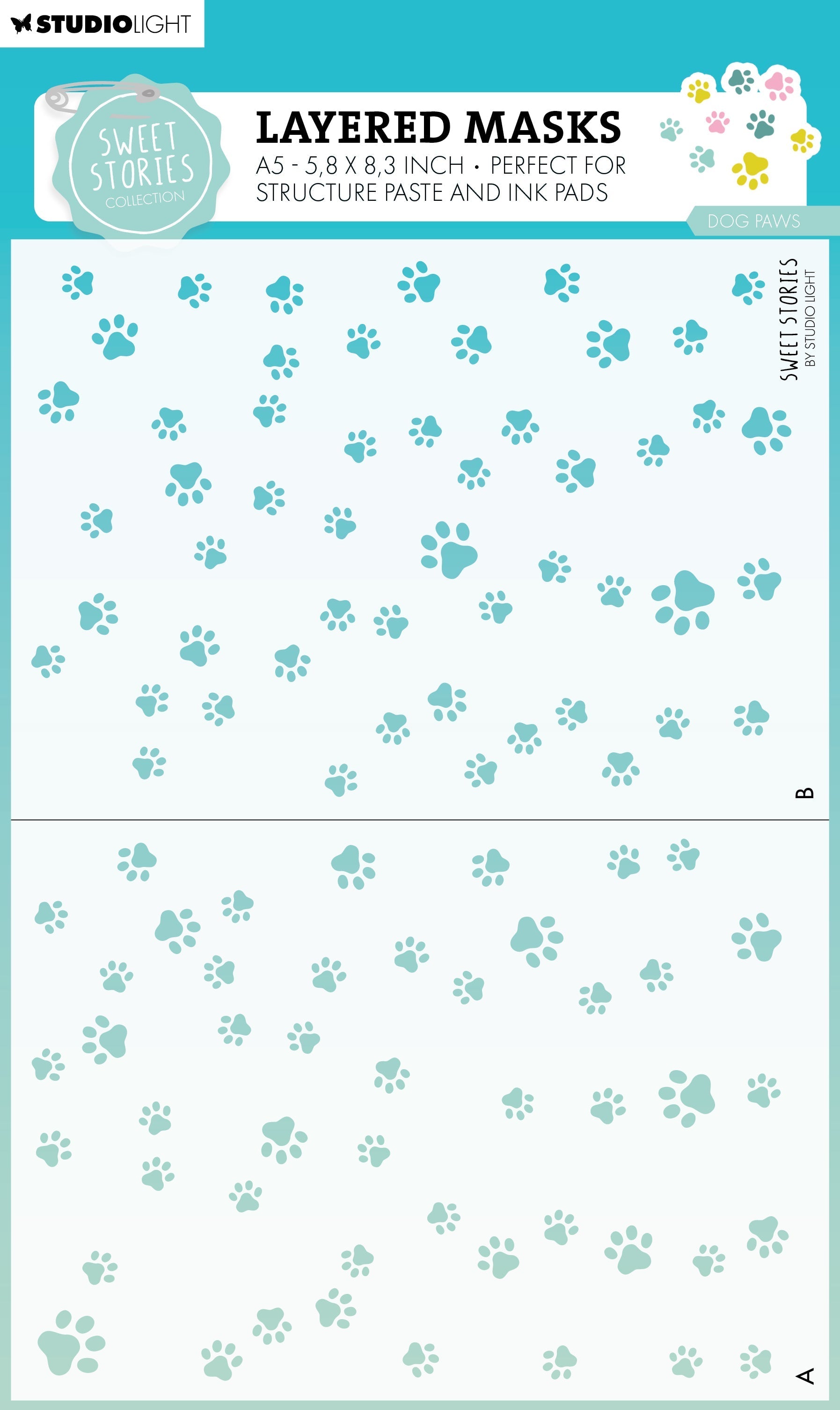 SL Mask Dog Paws Sweet Stories 1 SH