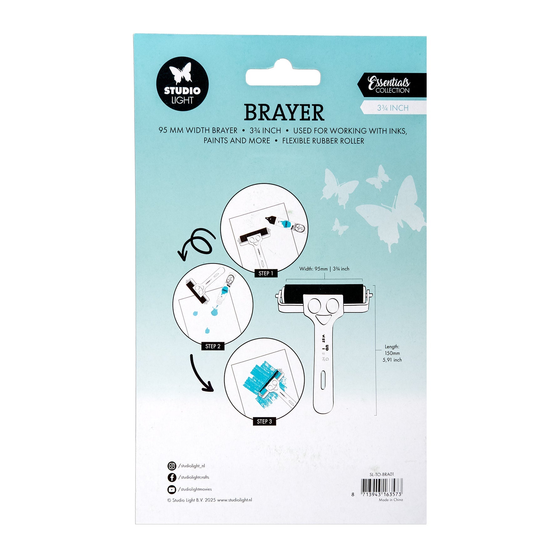 SL Brayer 3-3/4 inch Tools 120x185x45mm 1 Piece