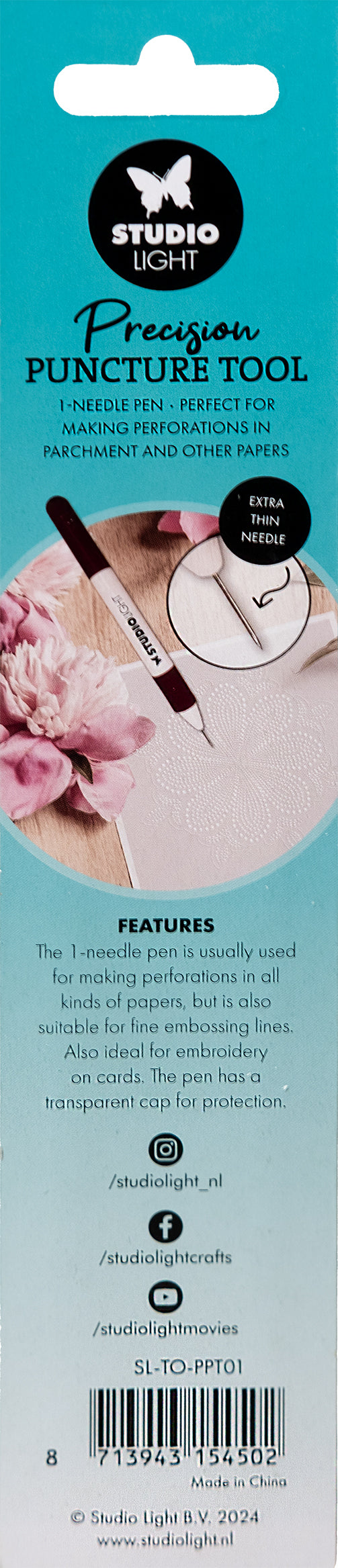 SL Precision Puncture Tool 1-Needle Pen Tools Essentials 1 PC