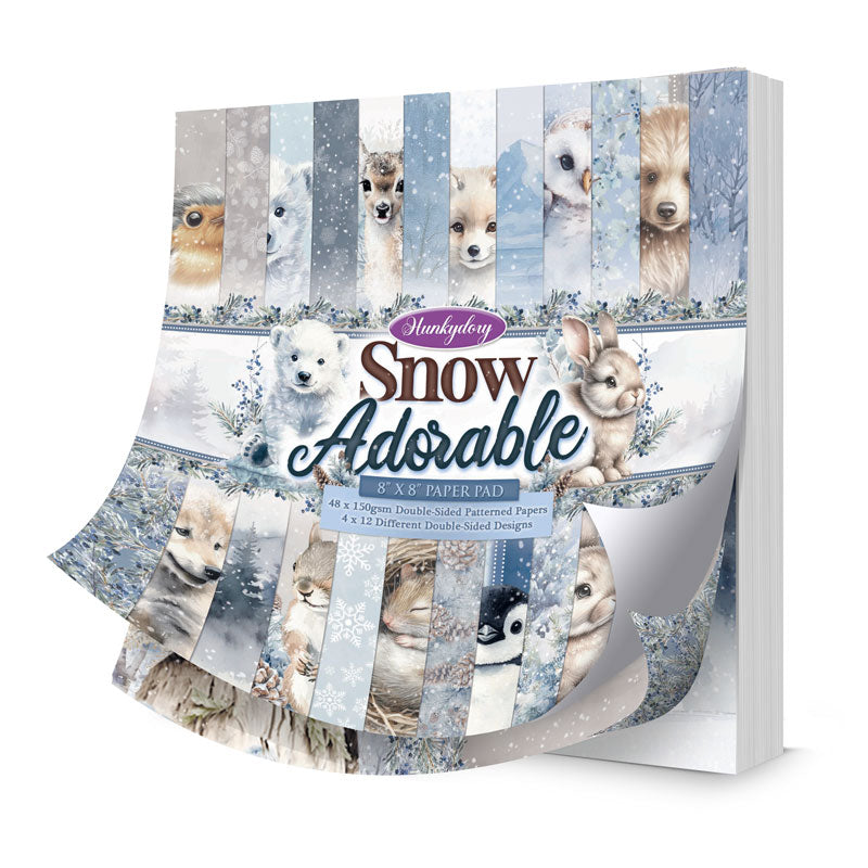 Snow Adorable 8" x 8" Paper Pad
