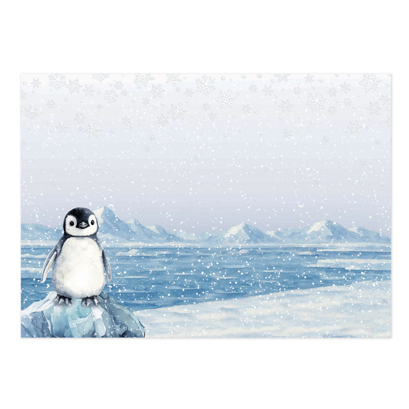 Snowy Scenes Luxury Topper Set