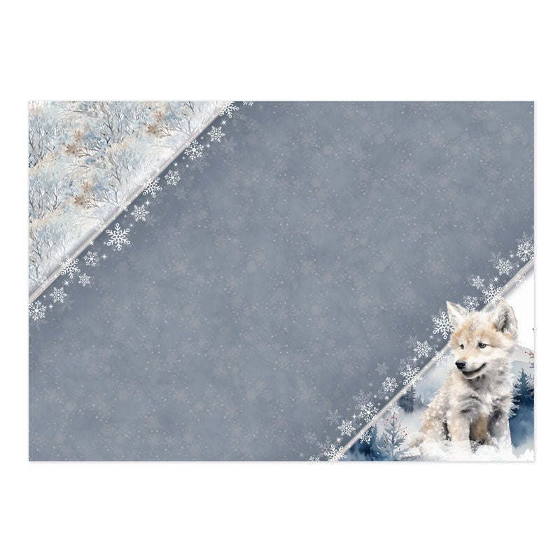 Winter Wildlife Luxury Topper Set