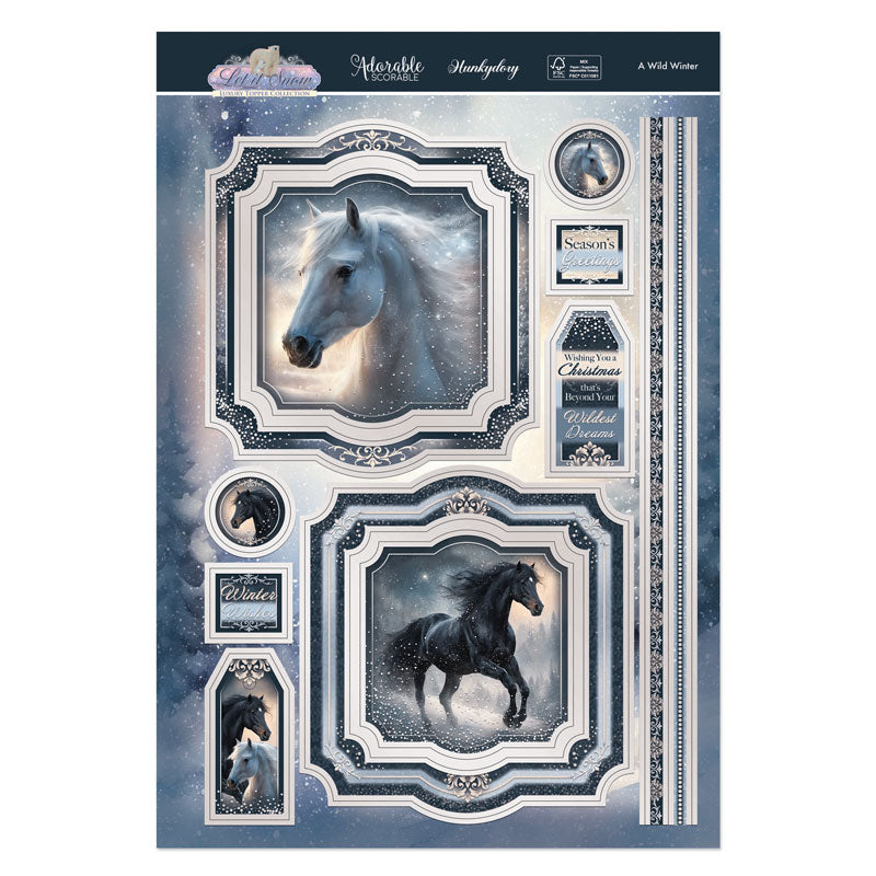 A Wild Winter Luxury Topper Set