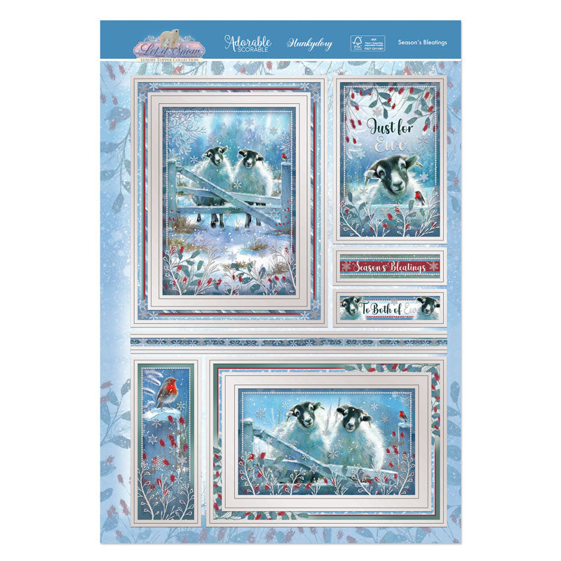 Season's Bleatings Luxury Topper Set