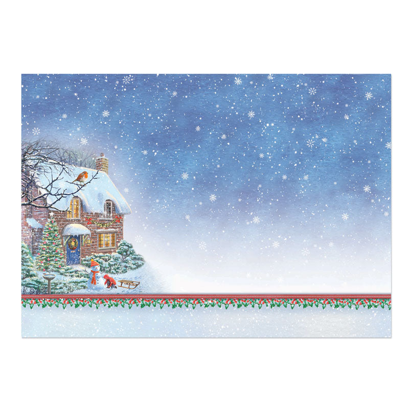 Snow Place Like Home Luxury Topper Set