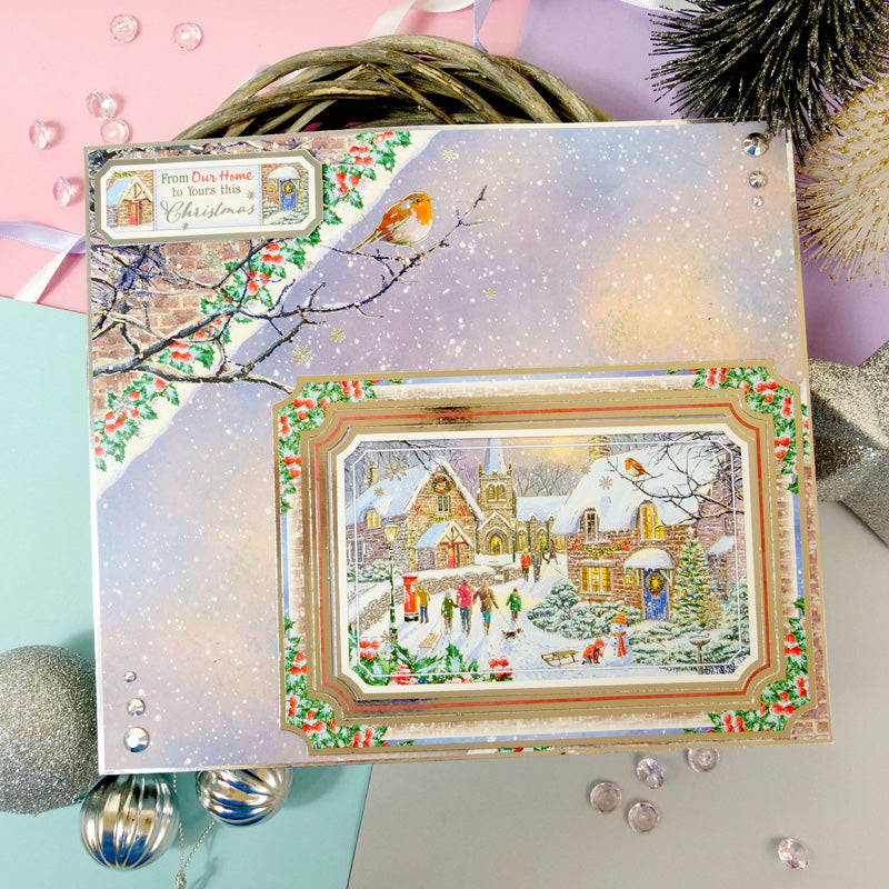 Snow Place Like Home Luxury Topper Set